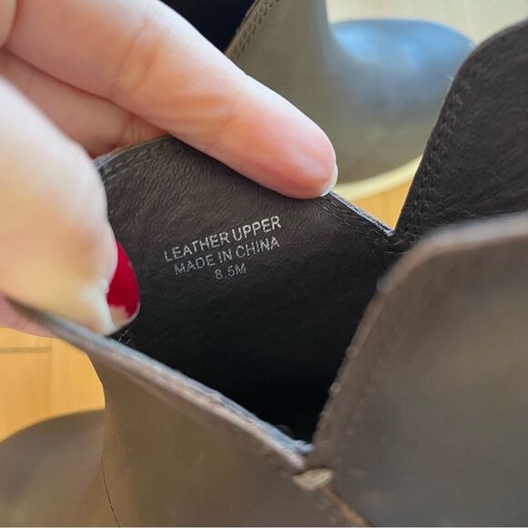 J/Slides Shea Sneaker Boot in Espresso Black Leather 8.5 M NWOB - Picture 11 of 14